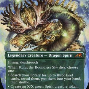 Kamigawa: Neon Dynasty - 411 - Kura, the Boundless Sky - Mythic - G - Non-foil