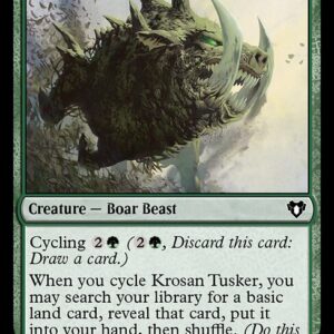 Commander Masters - 302 - Krosan Tusker - Common - G - Non-foil