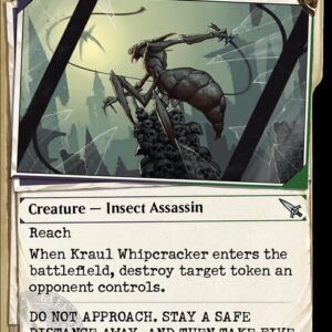 Murders at Karlov Manor - 364 - Kraul Whipcracker - Uncommon - BG - Non-foil