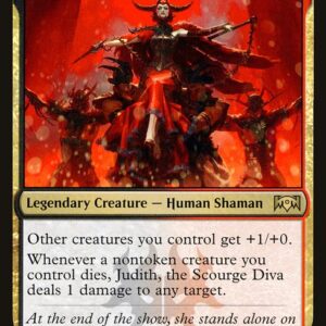 Ravnica Allegiance - 185 - Judith, the Scourge Diva - Rare - BR - Non-foil (Front)