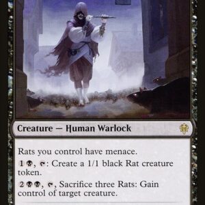 Throne of Eldraine - 100 - Piper of the Swarm - Rare - B - Non-foil
