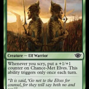 The Lord of the Rings: Tales of Middle-earth - 157 - Chance-Met Elves - Common - G - Non-foil