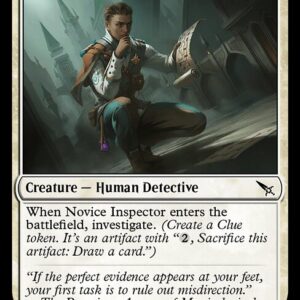 Murders at Karlov Manor - 29 - Novice Inspector - Common - W - Non-foil