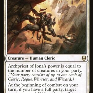 Commander Legends: Battle for Baldur's Gate - 686 - Archpriest of Iona - Rare - W - Non-foil