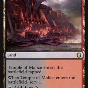 Dominaria United Commander - 236 - Temple of Malice - Rare - C - Non-foil