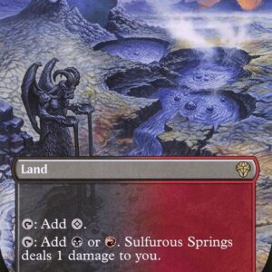 Dominaria United - 381 - Sulfurous Springs - Rare - C - Foil