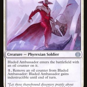 Phyrexia: All Will Be One - 5 - Bladed Ambassador - Uncommon - W - Foil