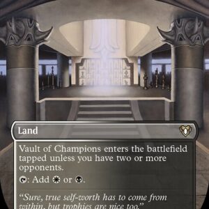 Commander Masters - 667 - Vault of Champions - Rare - C - Foil