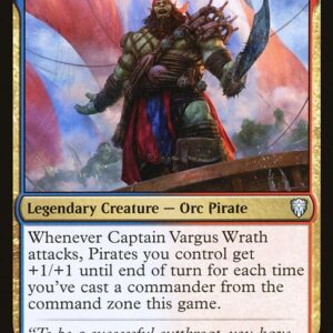 Commander Legends - 273 - Captain Vargus Wrath - Uncommon - UR - Non-foil
