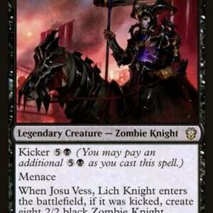 Dominaria United Commander - 113 - Josu Vess, Lich Knight - Rare - B - Non-foil