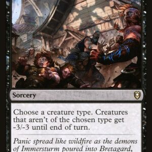 Commander Legends: Battle for Baldur's Gate - 745 - Crippling Fear - Rare - B - Non-foil