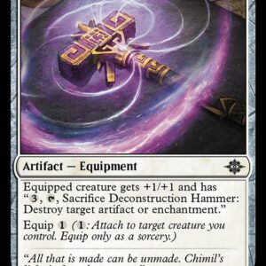 The Lost Caverns of Ixalan - 9 - Deconstruction Hammer - Common - W - Non-foil (Front)