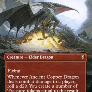 Commander Legends: Battle for Baldur's Gate - 368 - Ancient Copper Dragon - Mythic - R - Foil