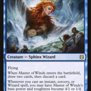 Zendikar Rising - 68 - Master of Winds - Rare - U - Foil