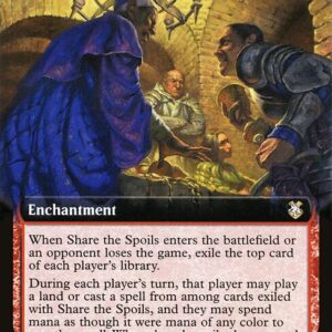 Forgotten Realms Commander - 303 - Share the Spoils - Rare - R - Non-foil (Front)