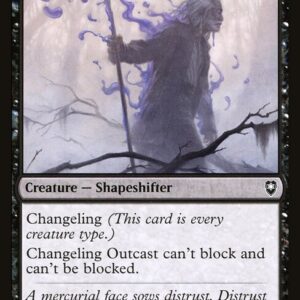 Commander Legends: Battle for Baldur's Gate - 743 - Changeling Outcast - Common - B - Non-foil