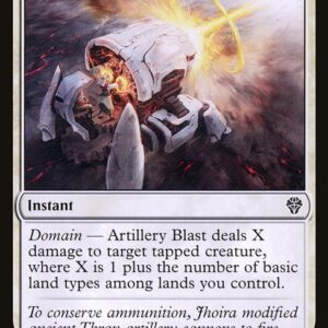 Dominaria United - 6 - Artillery Blast - Common - W - Non-foil