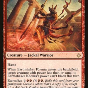 Hour of Devastation - 90 - Earthshaker Khenra - Rare - R - Foil