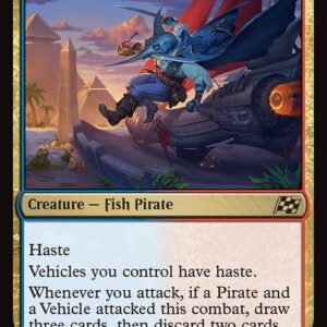 Aetherdrift - 204 - Fearless Swashbuckler - Rare - UR - Non-foil