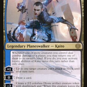 Phyrexia: All Will Be One - 204 - Kaito, Dancing Shadow - Rare - UB - Foil