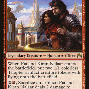 Magic Origins - 157 - Pia and Kiran Nalaar - Rare - R - Non-foil