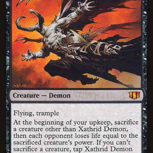 Commander 2014 - 170 - Xathrid Demon - Mythic - B - Non-foil (Front)