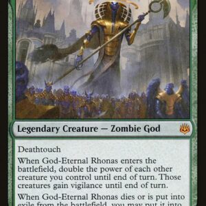 War of the Spark - 163 - God-Eternal Rhonas - Mythic - G - Non-foil (Front)
