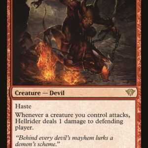 Dark Ascension - 93 - Hellrider - Rare - R - Non-foil (Front)