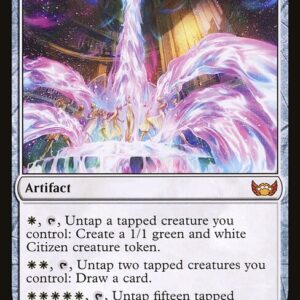 Streets of New Capenna - 15 - Halo Fountain - Mythic - W - Foil