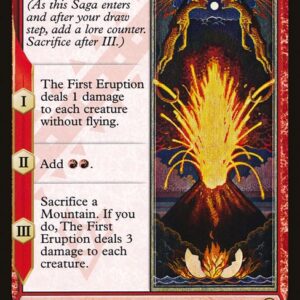 Dominaria - 122 - The First Eruption - Rare - R - Non-foil