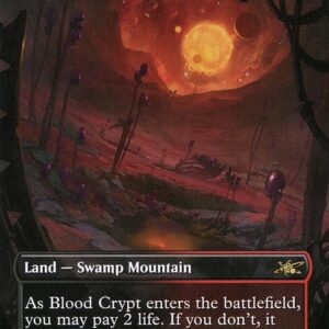 Unfinity - 279 - Blood Crypt - Rare - C - Foil