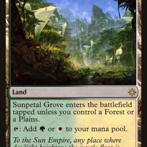 Ixalan - 257 - Sunpetal Grove - Rare - C - Foil