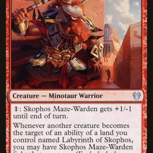 Theros Beyond Death - 153 - Skophos Maze-Warden - Uncommon - R - Non-foil