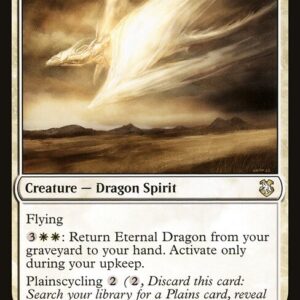 Forgotten Realms Commander - 66 - Eternal Dragon - Rare - W - Non-foil (Front)