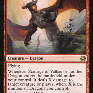 Iconic Masters - 145 - Scourge of Valkas - Rare - R - Non-foil