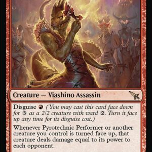 Murders at Karlov Manor - 140 - Pyrotechnic Performer - Rare - R - Non-foil