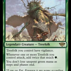 The Lord of the Rings: Tales of Middle-earth - 166 - Fangorn, Tree Shepherd - Rare - G - Foil
