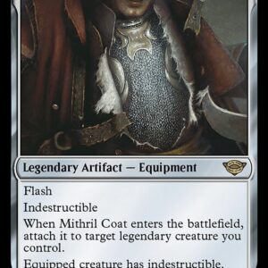 The Lord of the Rings: Tales of Middle-earth - 245 - Mithril Coat - Rare - C - Foil