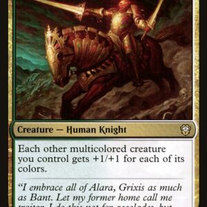 Dominaria United Commander - 156 - Knight of New Alara - Rare - WG - Non-foil