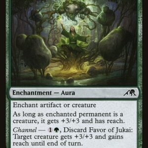 Kamigawa: Neon Dynasty - 184 - Favor of Jukai - Common - G - Non-foil