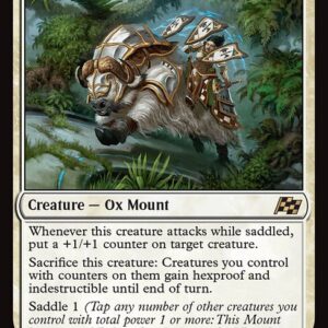 Aetherdrift - 7 - Bulwark Ox - Rare - W - Non-foil