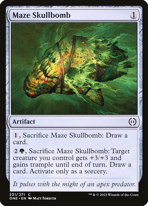 Phyrexia: All Will Be One - 231 - Maze Skullbomb - Common - C - Non-foil
