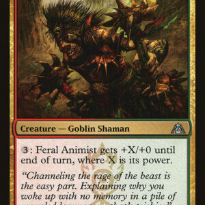 Dragon's Maze - 70 - Feral Animist - Uncommon - RG - Non-foil (Front)
