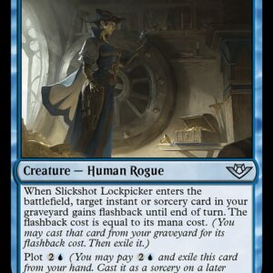 Outlaws of Thunder Junction - 67 - Slickshot Lockpicker - Uncommon - U - Non-foil