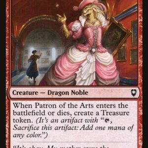 Commander Legends: Battle for Baldur's Gate - 191 - Patron of the Arts - Common - R - Non-foil