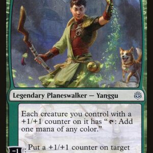 War of the Spark - 164 - Jiang Yanggu, Wildcrafter - Uncommon - G - Non-foil (Front)