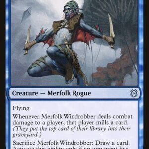 Zendikar Rising - 70 - Merfolk Windrobber - Uncommon - U - Non-foil