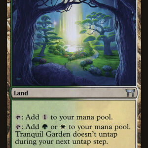 Champions of Kamigawa - 284 - Tranquil Garden - Uncommon - C - Non-foil (Front)
