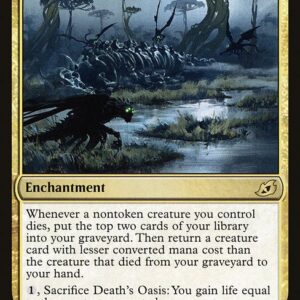Ikoria: Lair of Behemoths - 182 - Death's Oasis - Rare - Multi - Foil (Front)