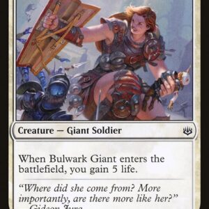 War of the Spark - 7 - Bulwark Giant - Common - W - Non-foil (Front)